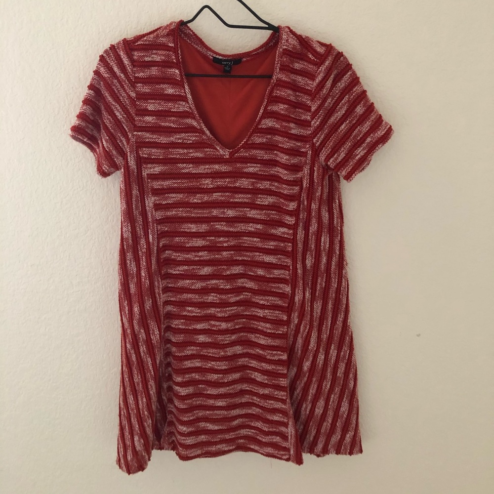 Burnt orange dress